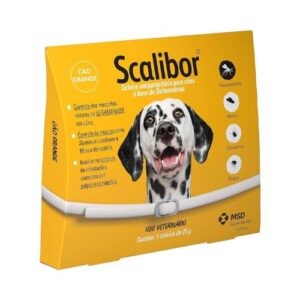  Coleira Antiparasitária para cães à base de Deltametrina 25gr